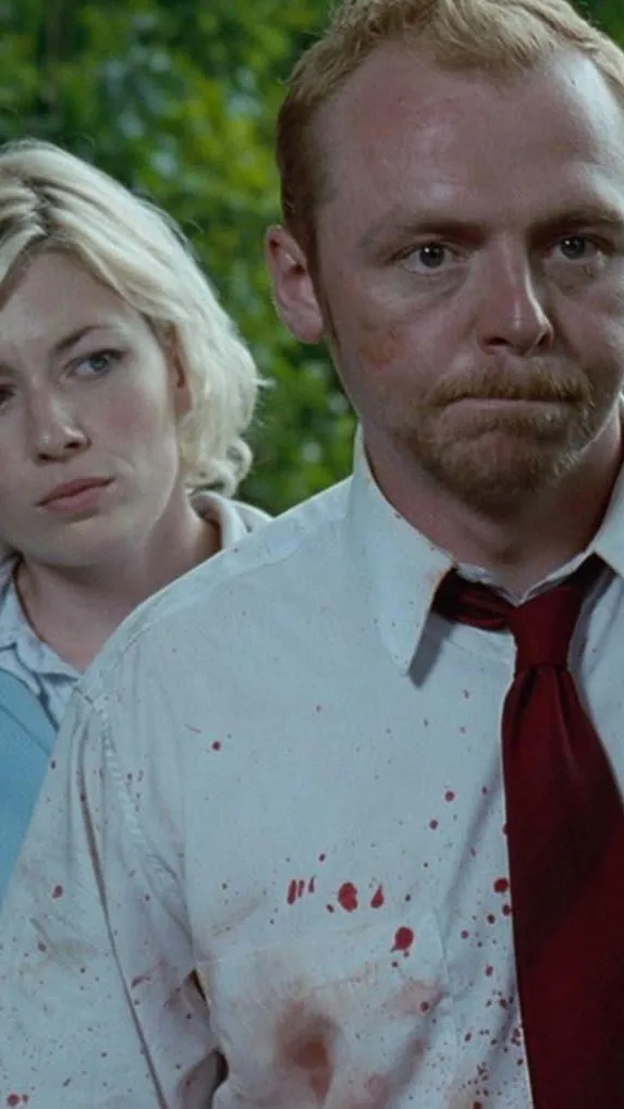 ai character: Shaun of the dead  background