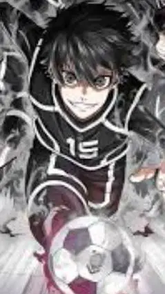 ai character: Blue lock  background