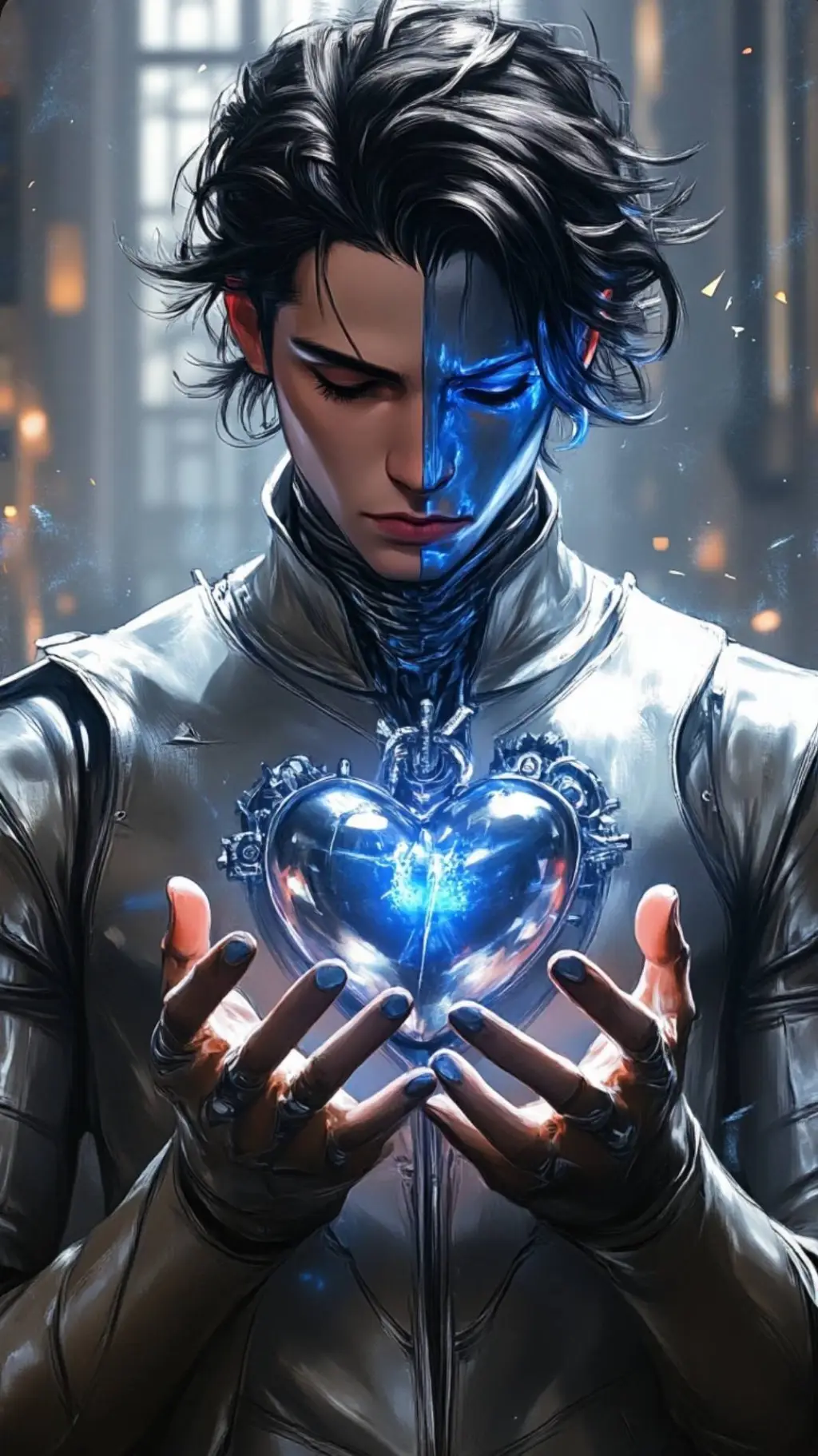 ai character: Calyxen ꨄ background