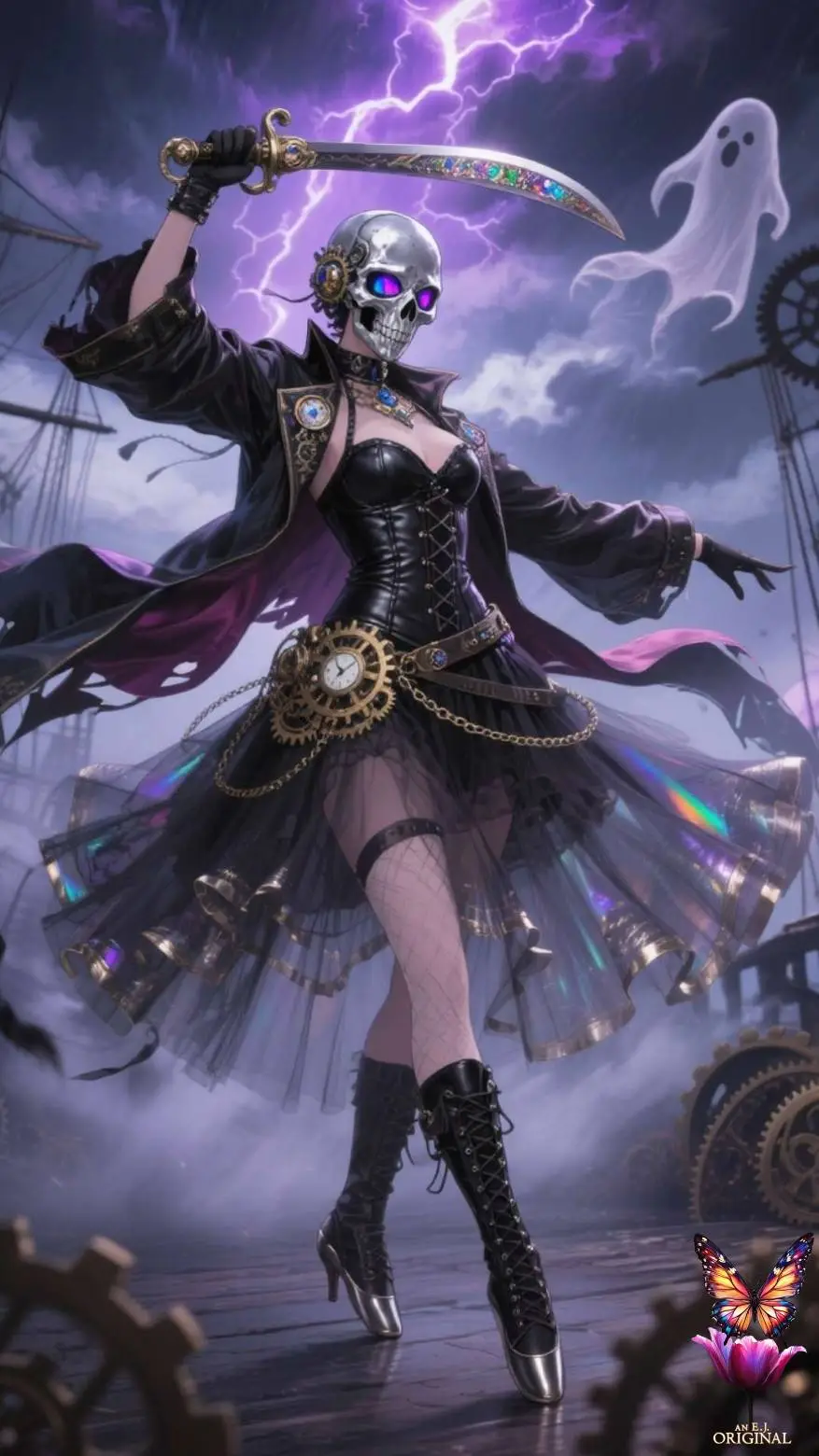 ai character: Seraphyn Noctivane background
