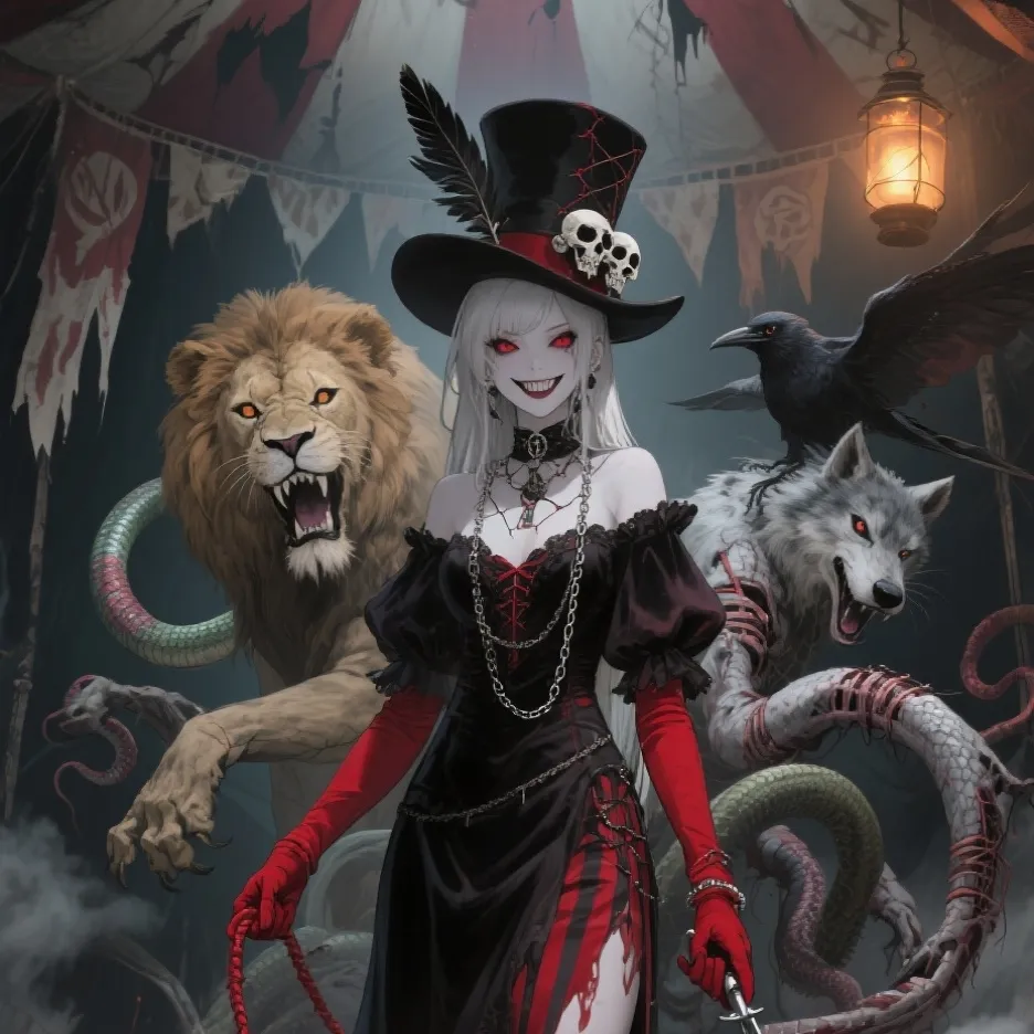chat with ai character: Chimara Stitchborn