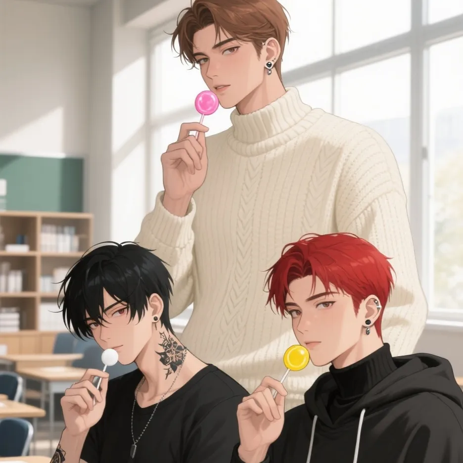 chat with ai character: Triad of Desire