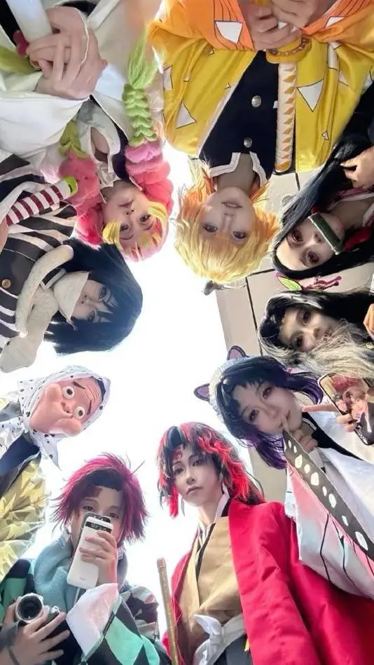 ai character: demon slayer  background