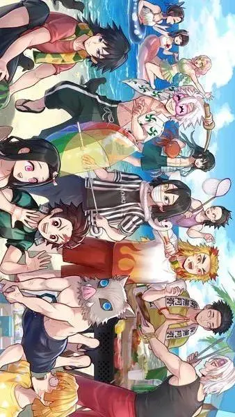 ai character: kny en el tren 🚄 background