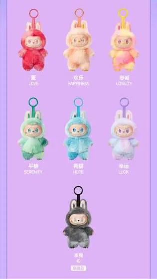 ai character: Labubu Energy background