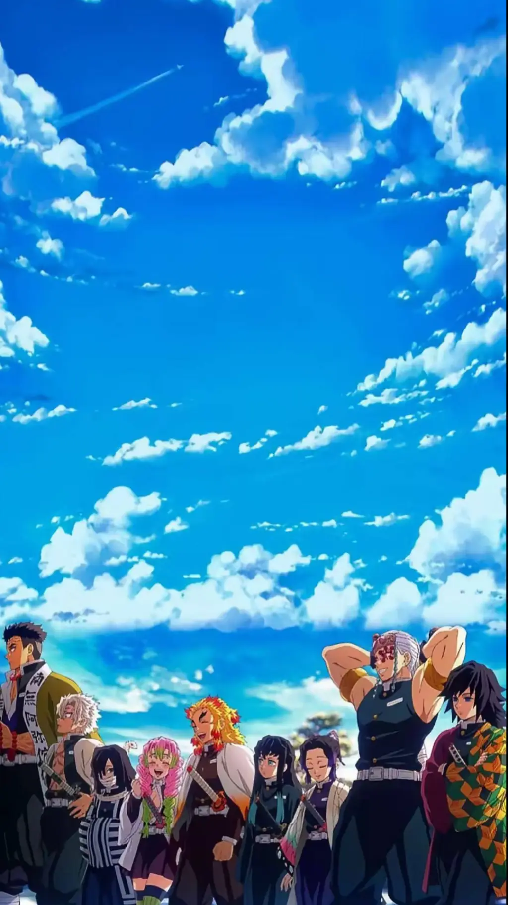 ai character: kny background