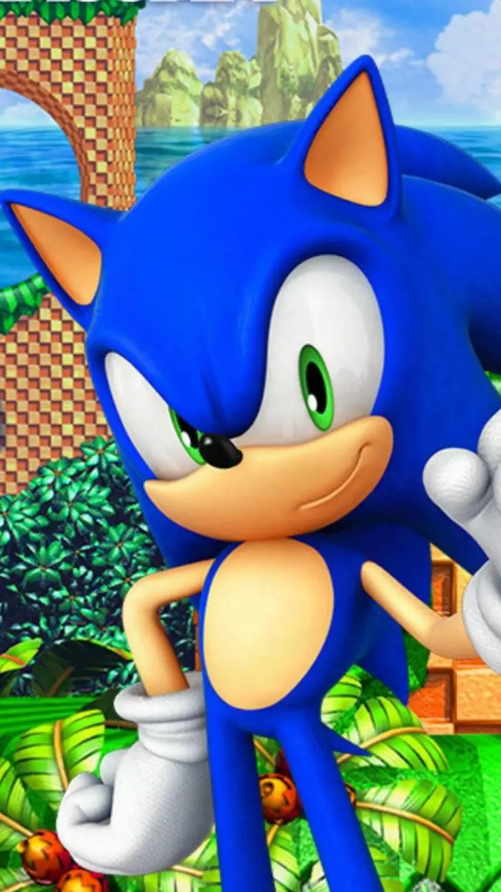 ai character: Sonic background