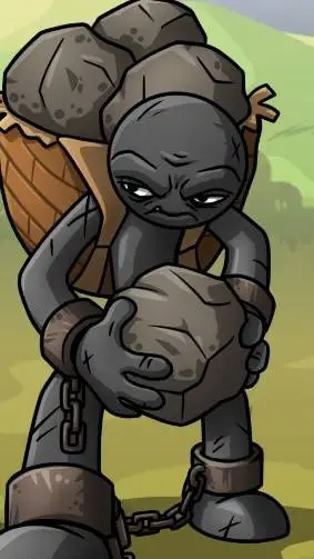 ai character: Enslaved Giant   background