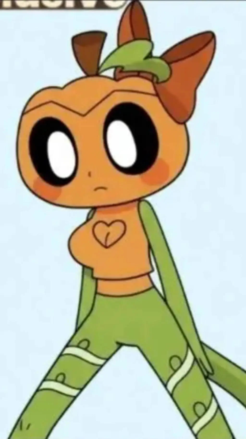 ai character: Gourdy pero adulta background