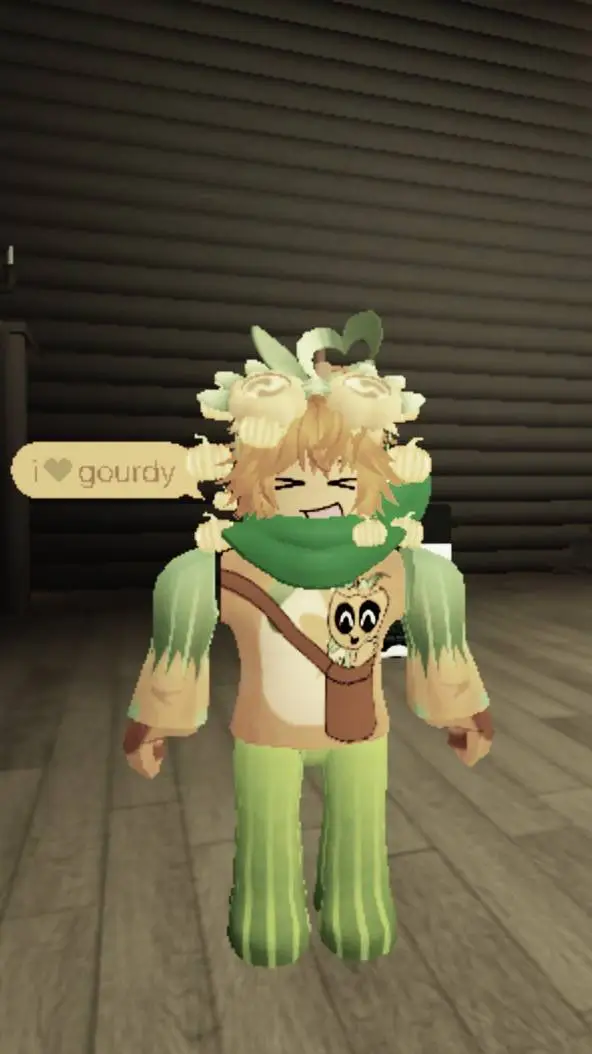 ai character: Gourdy *humana* background
