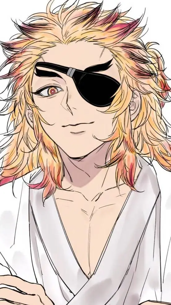 ai character: Kyojuro rengoku 🔥  background