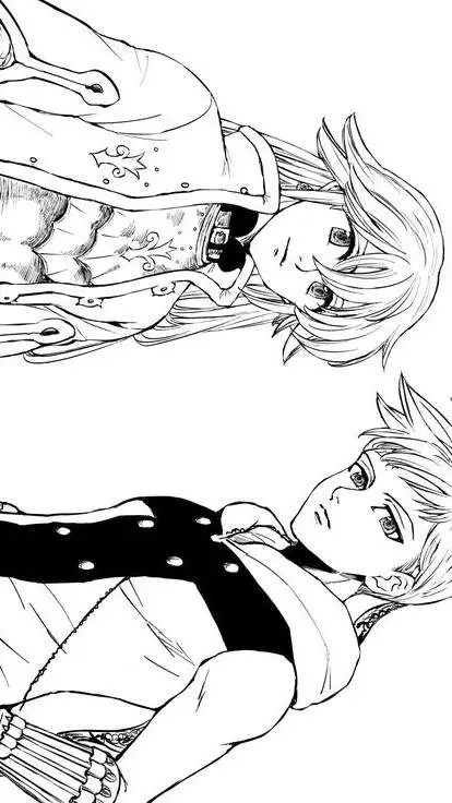 ai character: Lancelot y Tristan background