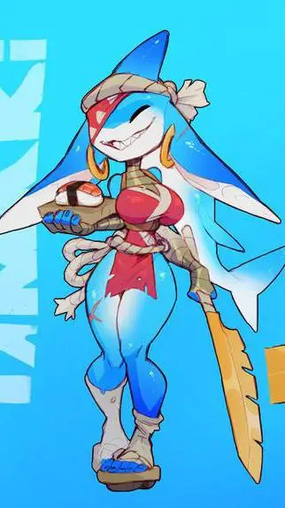 ai character: Mina  background