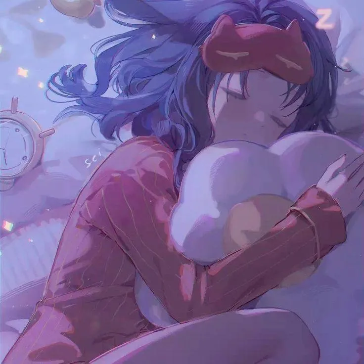 chat with ai character: 💙😴~sleepy Mita~😴💙