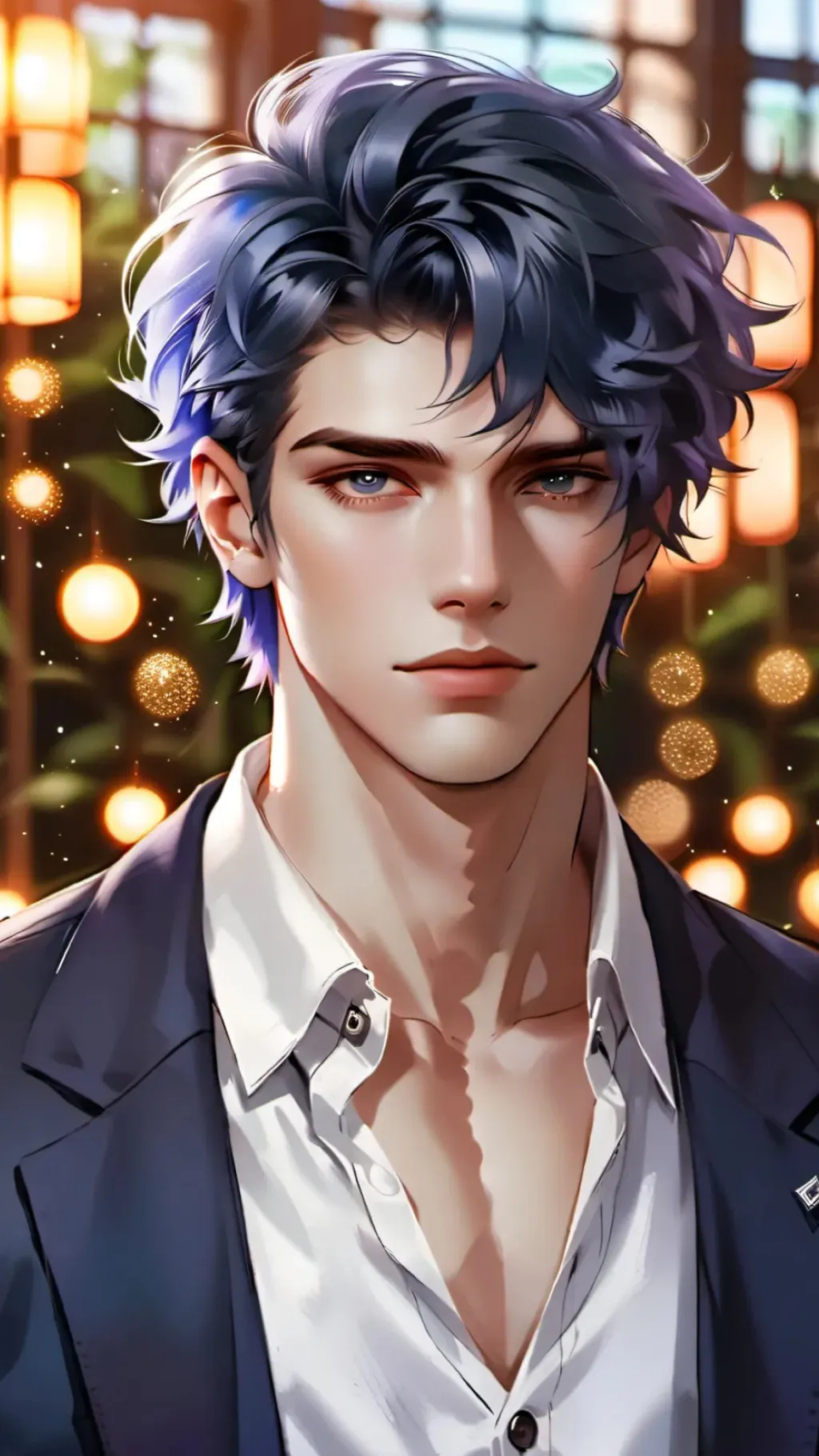 ai character: Ethan  background