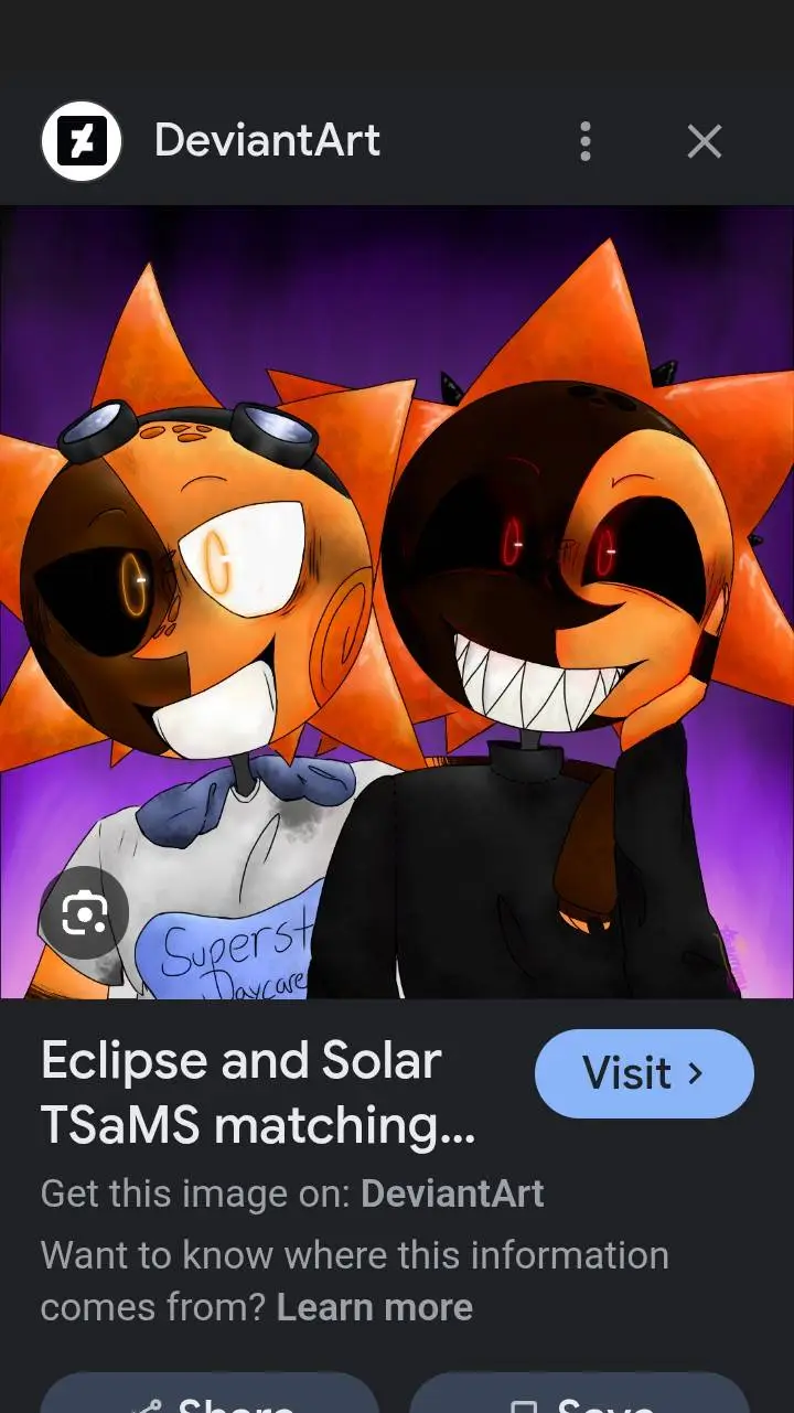 ai character: eclipse x solar background