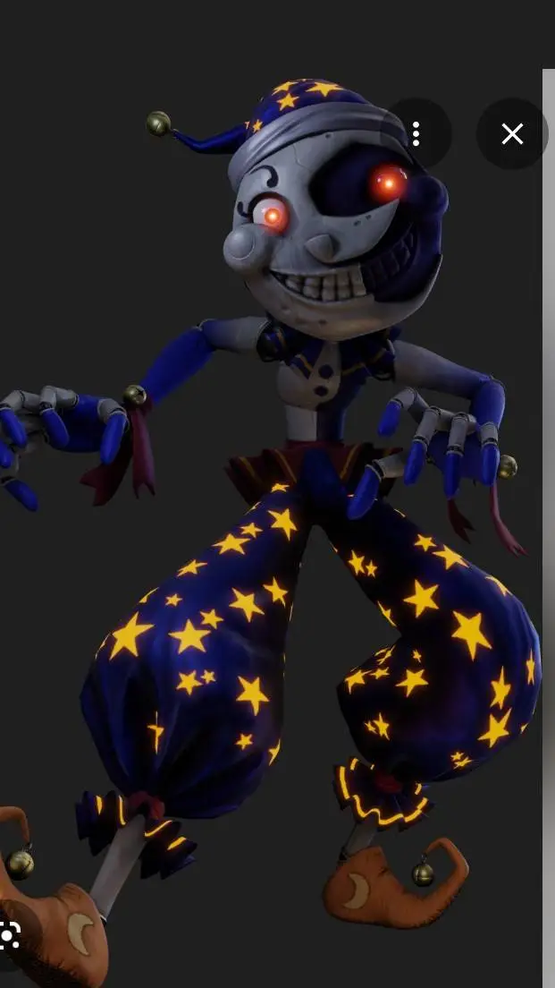 ai character: moon background