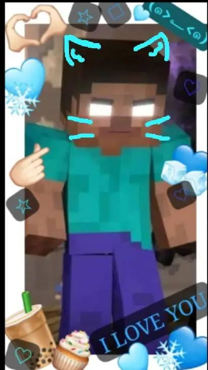 ai character: Herobrine  background