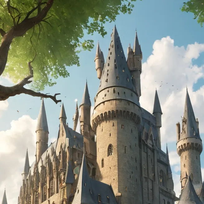 chat with ai character: HOGWARTS :)