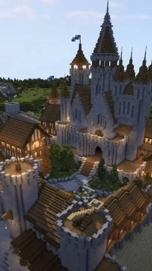ai character: Minecraft background