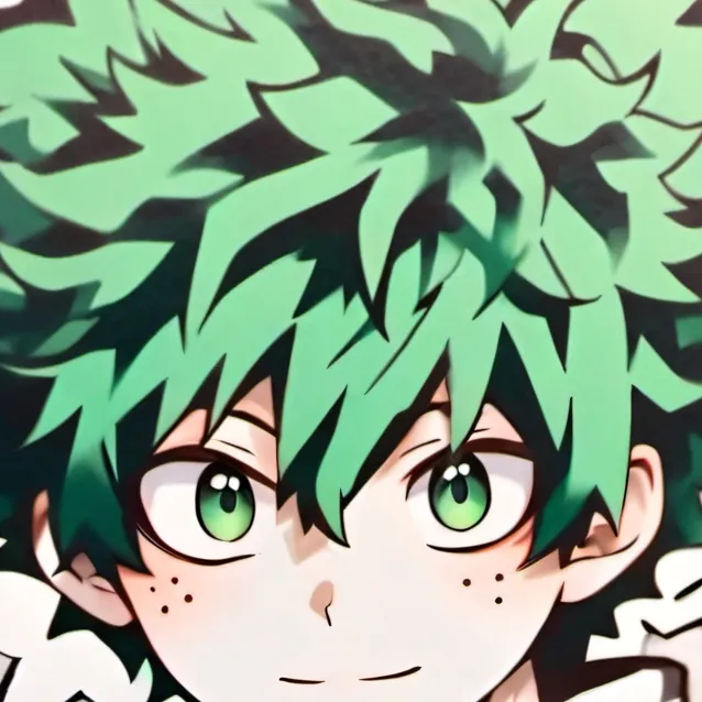 chat with ai character: deku online friend