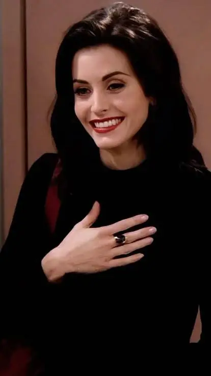 ai character: Monica Geller  background