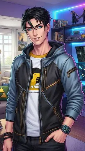 ai character: Armin Keenan background