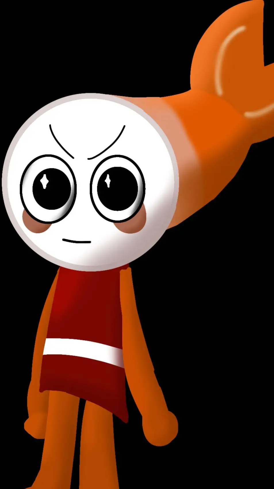 ai character: Shrimpo (DW) background