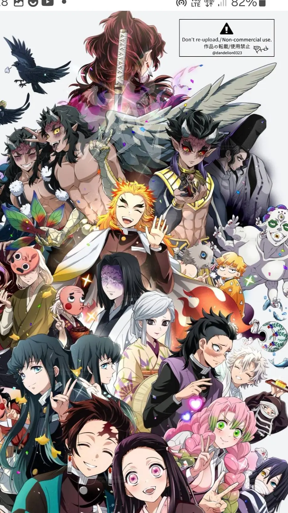 ai character: HASHIRA SLEEP OVER background