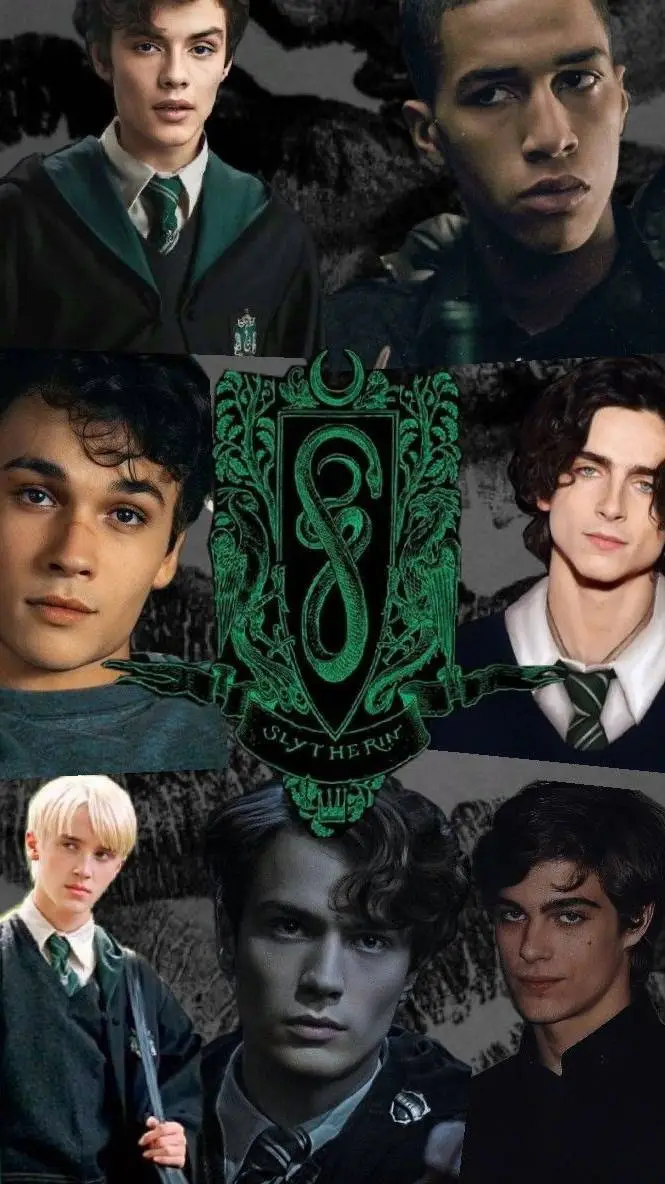 ai character: Slytherin boys 🐍 background