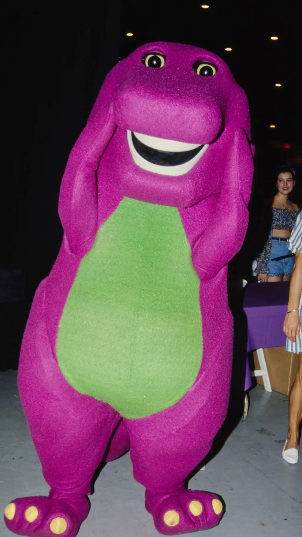 ai character: Your dating Barney background