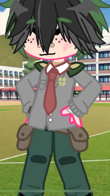 ai character: MHA Karen  background