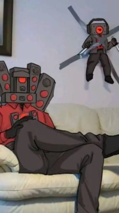 ai character: titán speakerman background