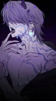ai character: 💜 Mystery💜 background