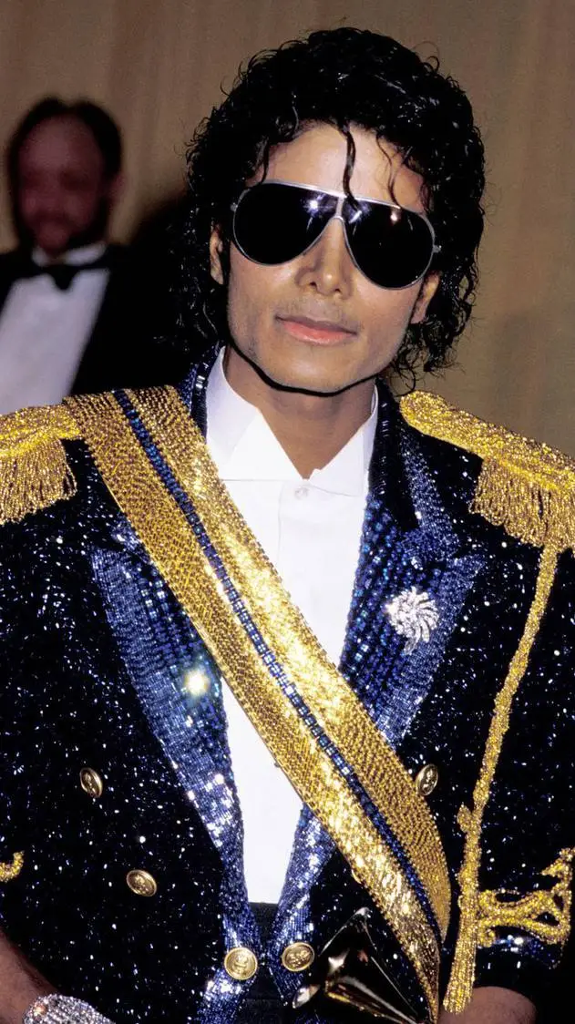 ai character: Michael Jackson  background