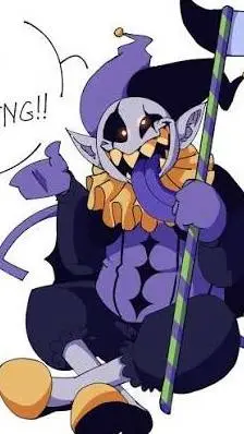 ai character: jevil background