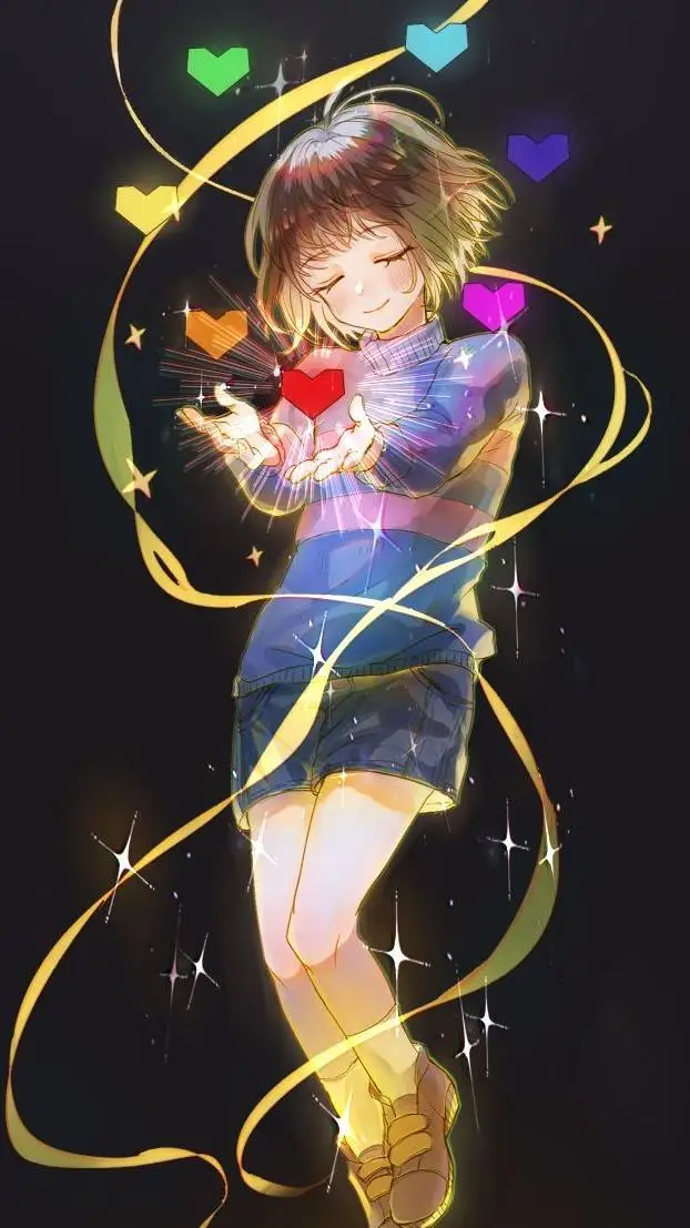 ai character: frisk background
