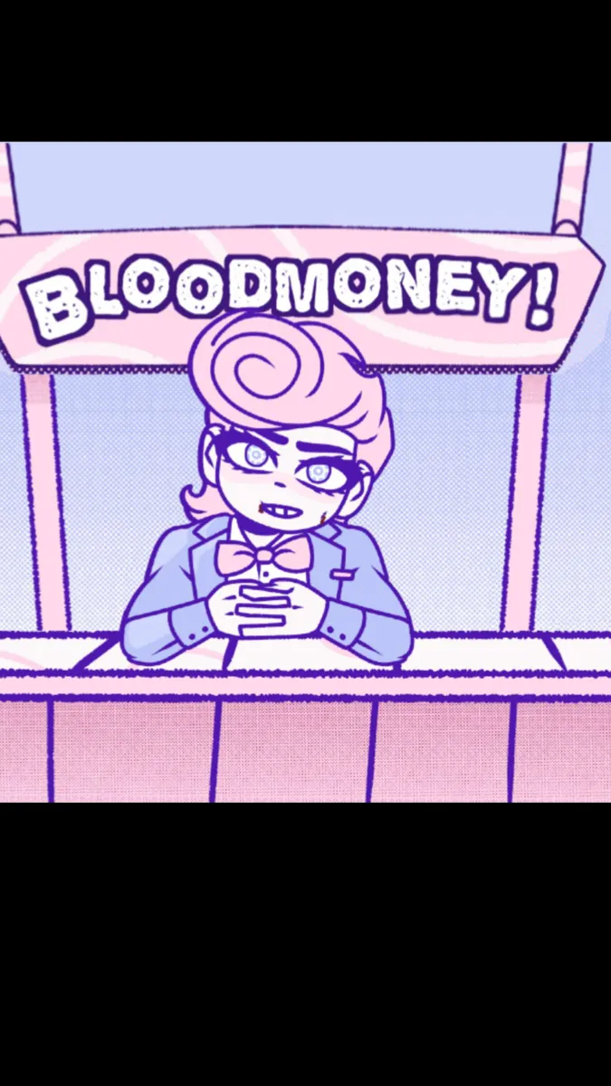 ai character: Bloodmoney(Badend) background