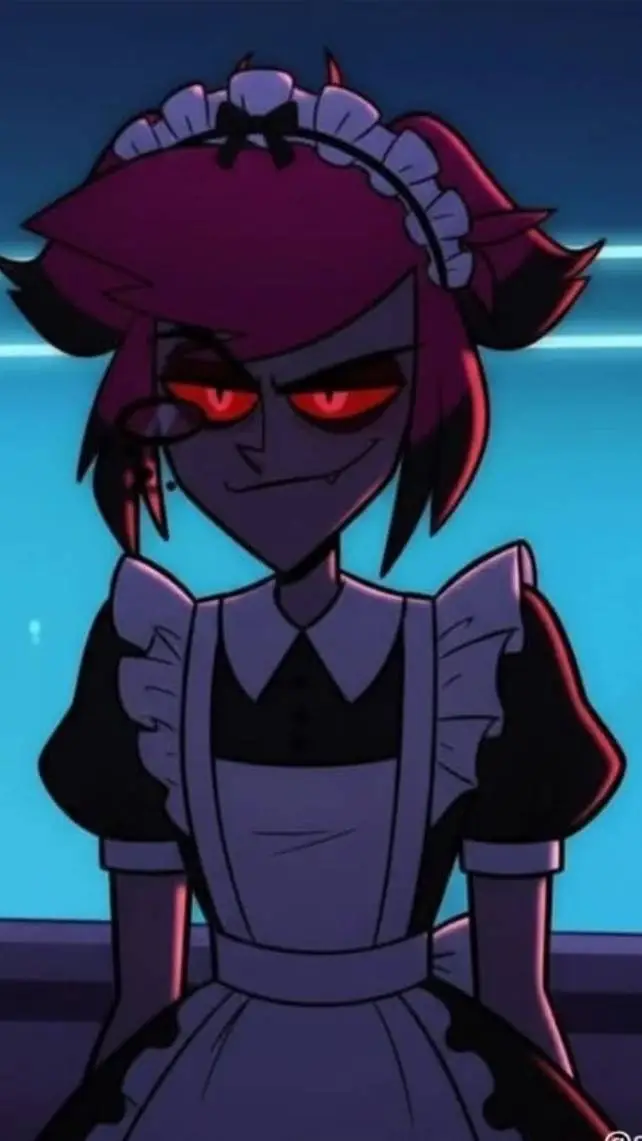 ai character: alastor maid  background