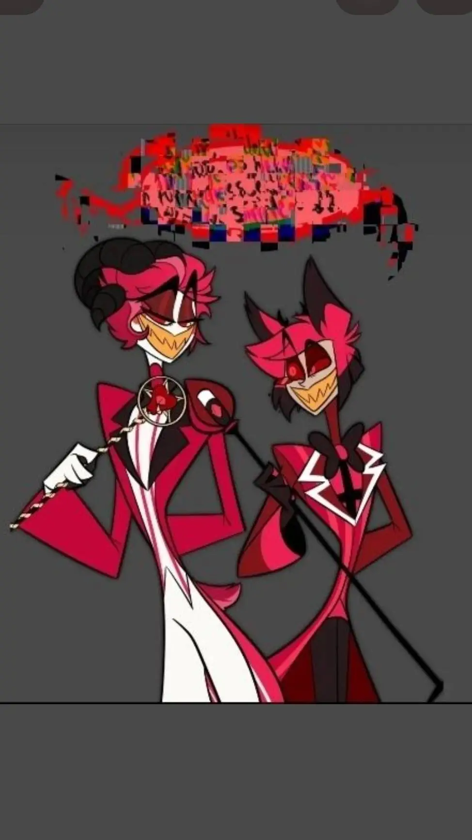 ai character: alastor  background