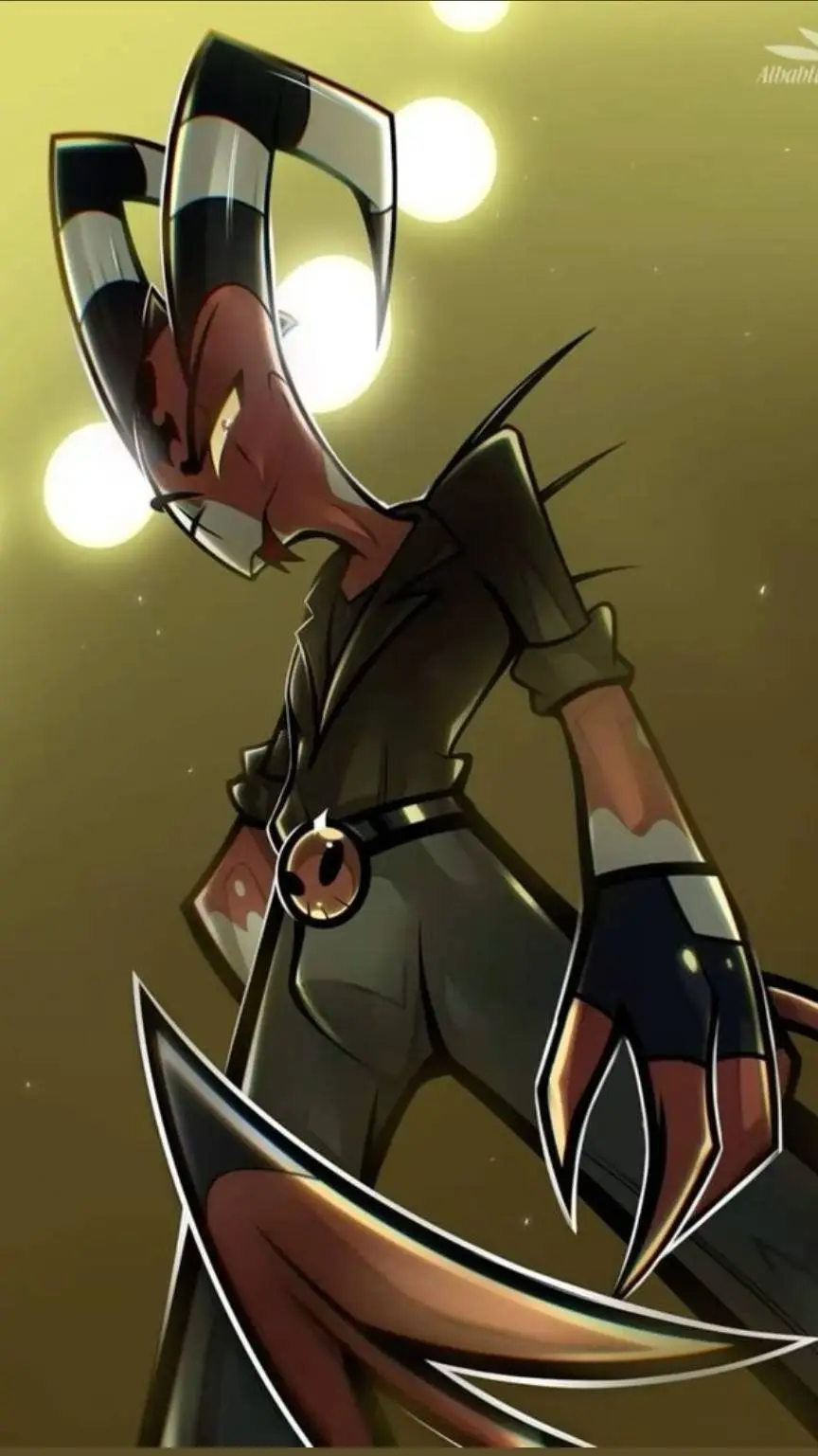 ai character: blitzyy background
