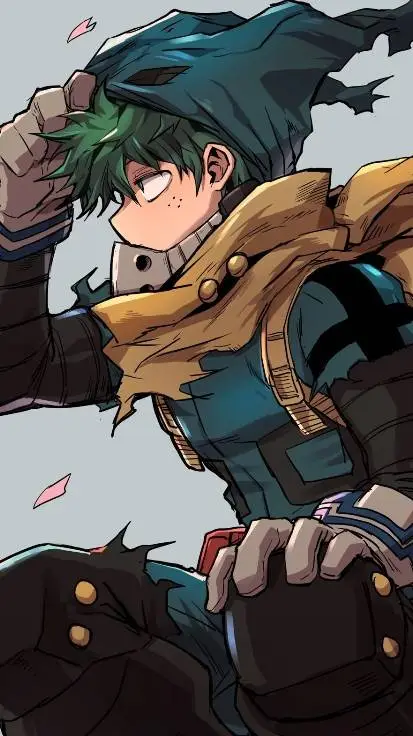 ai character: Deku Depressed background