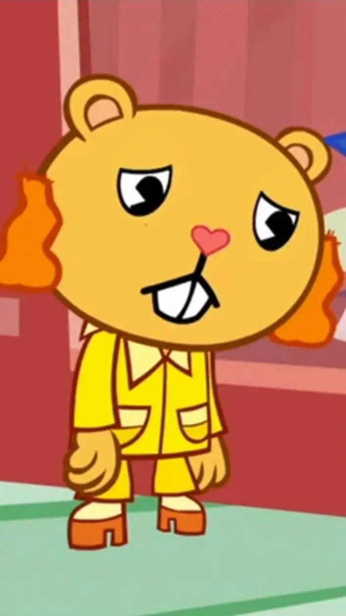ai character: disco bear background