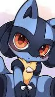 ai character: Lucario  background