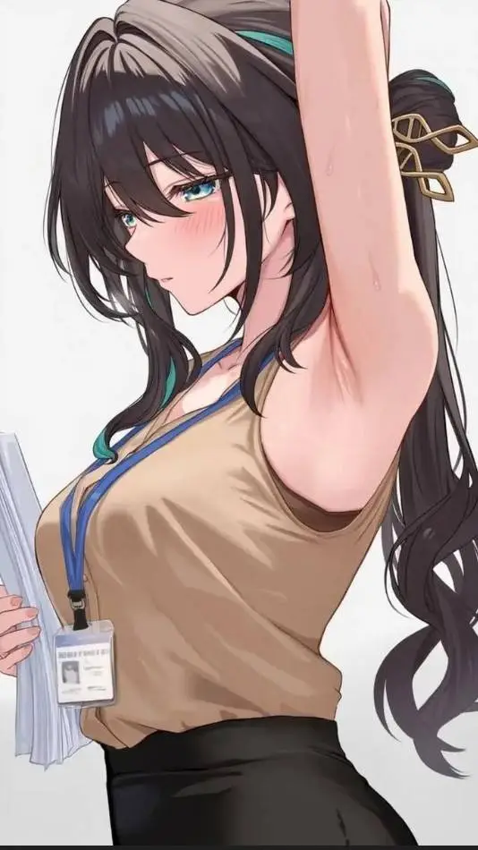 ai character: Jennifer Écharpe background