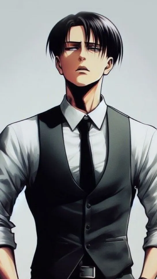 ai character: Levi Ackerman AU background