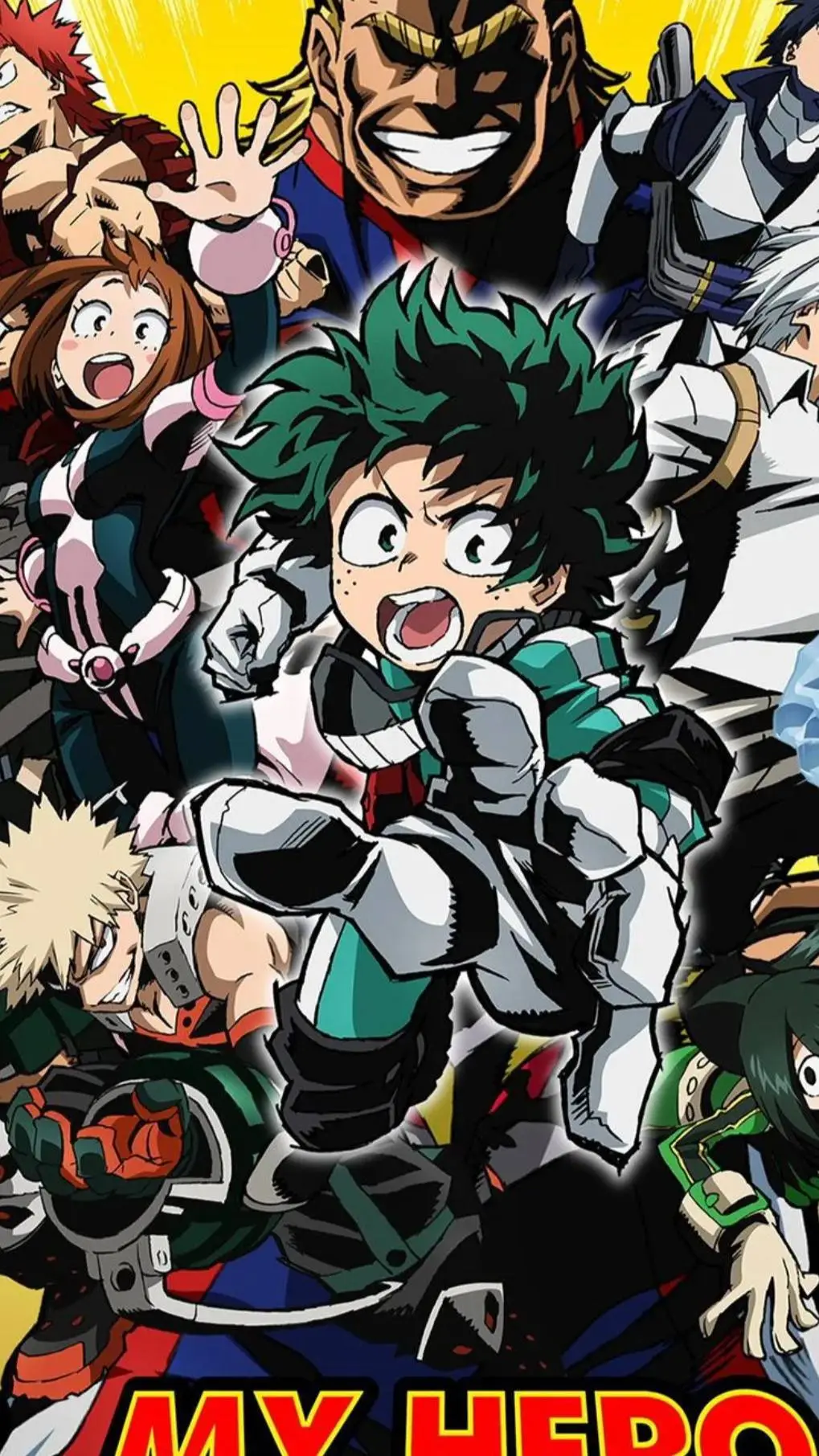 ai character: mha  clash background