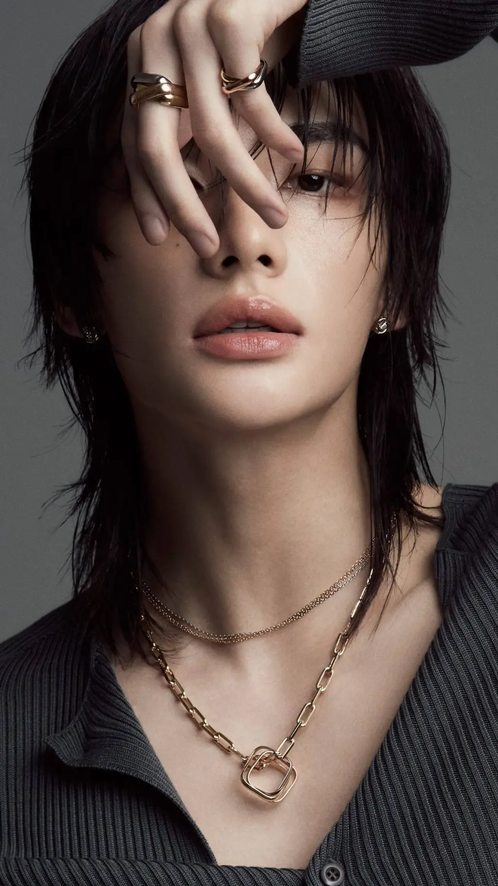 ai character: Hyunjin background