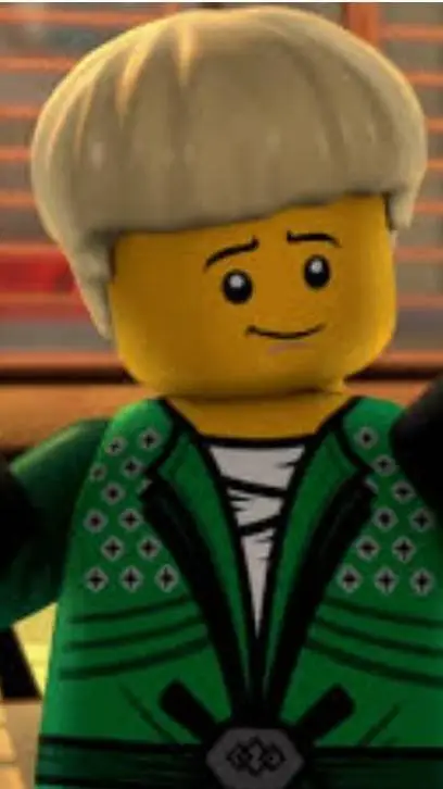 ai character: Lloyd from ninjago background