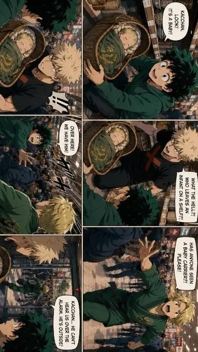ai character: BakuDeku background